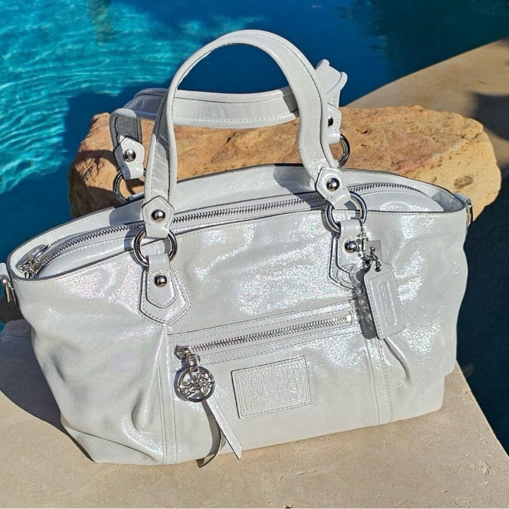Coach 🌺 Poppy Rocker Satchel - Picture 2 of 12